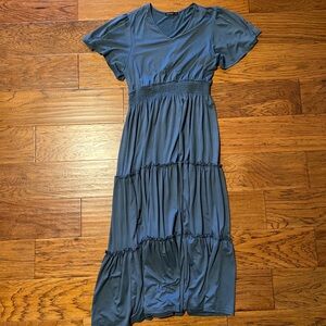 Mikarose Teal Maxi Dress